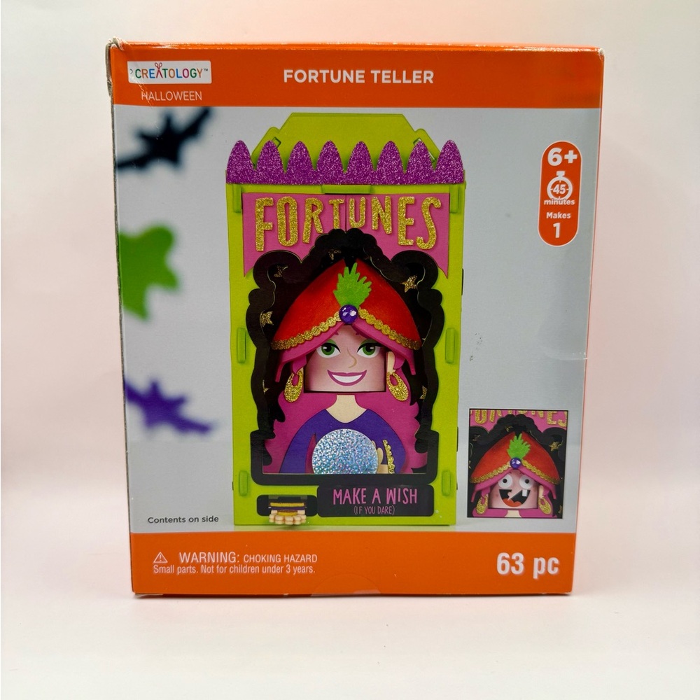 Fortune Teller Halloween Craft Kids Toy